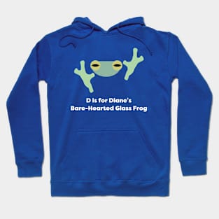 Diane's Bare-Hearted Glass Frog Hoodie